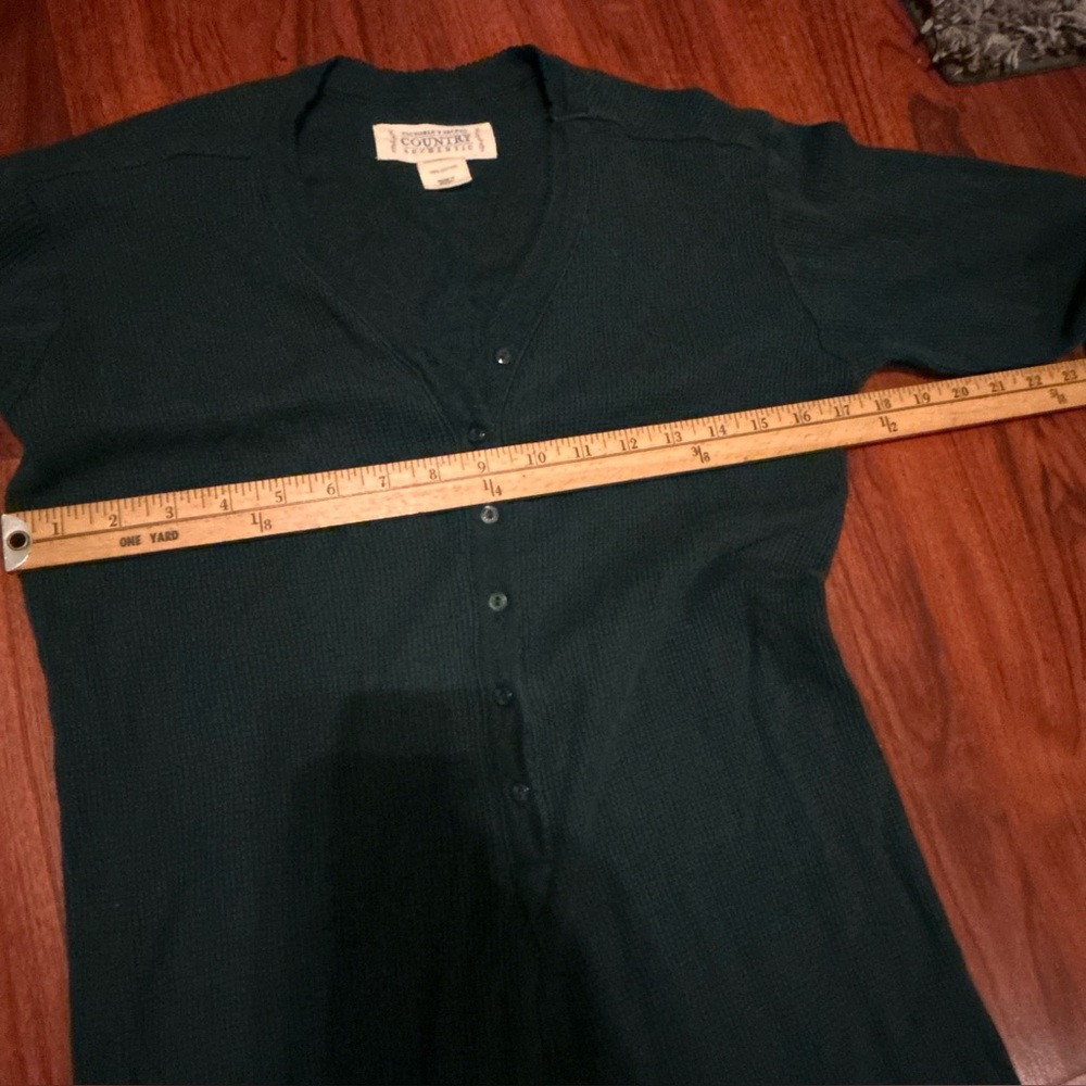 VTG RARE HTF 80s Victoria's Secret Country Thermal Henley PJS COTTAGECORE Sz S - Picture 16 of 16